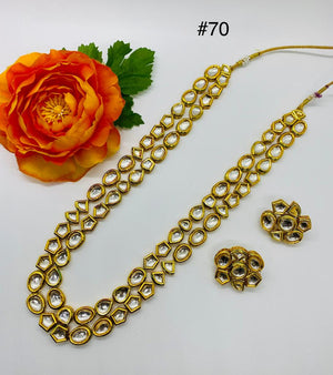 Kundan necklaces