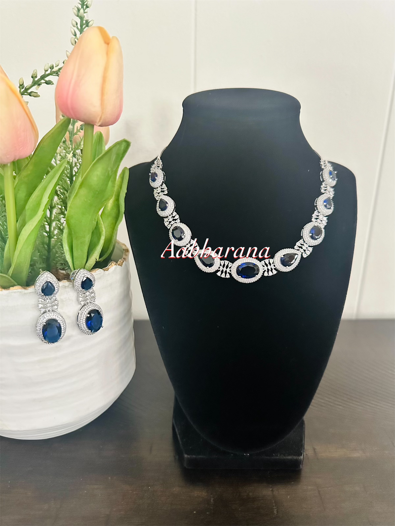 CZ necklace set