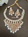 Kundan pearl choker set