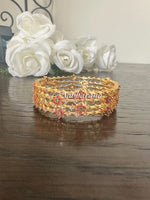 Imitation CZ and AD stone bangles