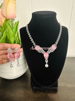 CZ and AD necklace set