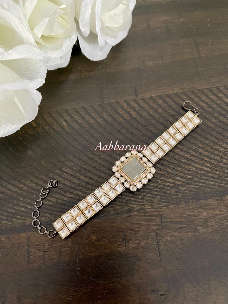Polki adjustable bracelet