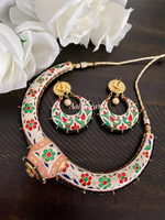 Rajwadi hasli necklace set