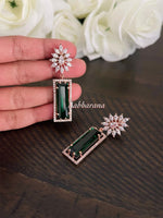 CZ elegant earrings