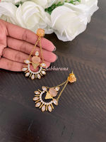 CZ trendy earrings