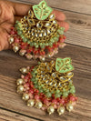 Meenakari earrings
