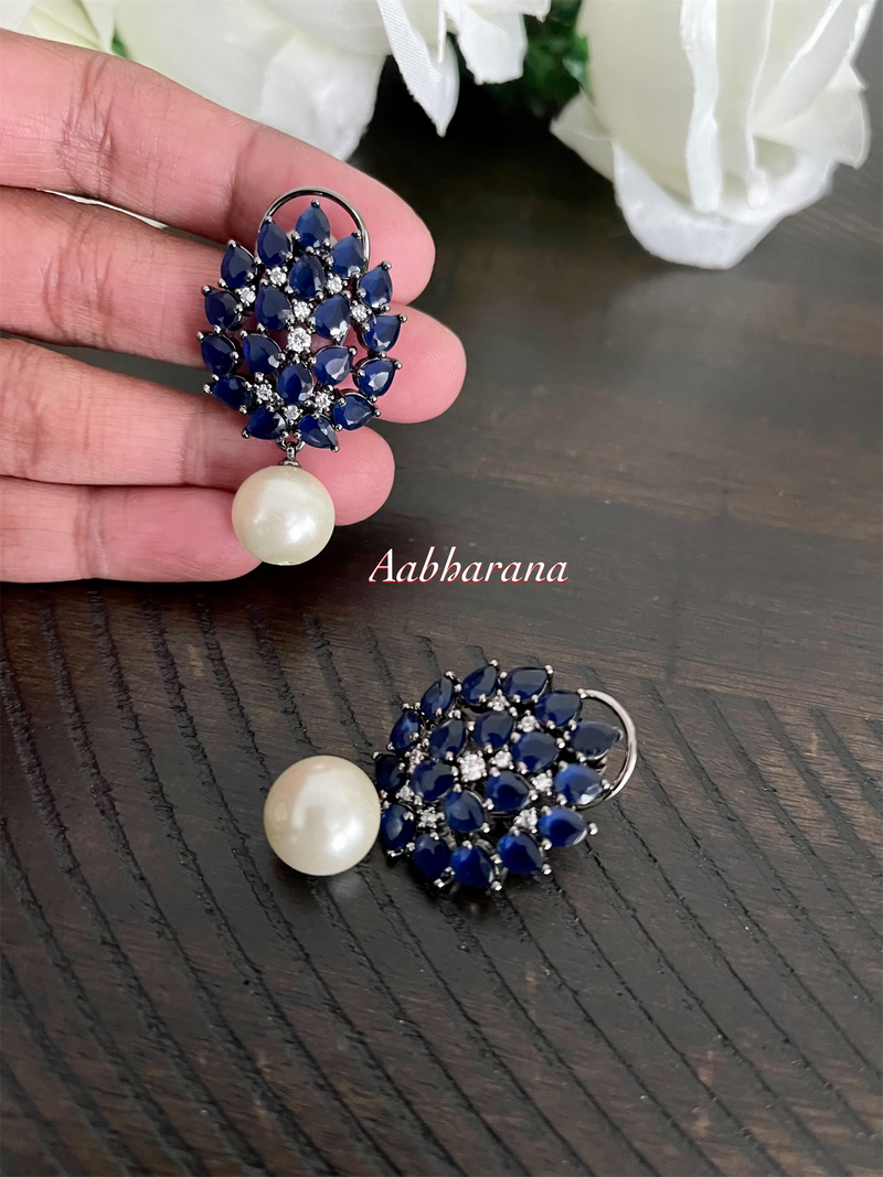 CZ elegant earrings