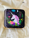 Lovely unicorn clutch in black