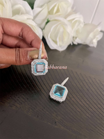 CZ hook earrings