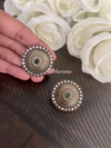 CZ stud earrings