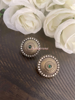 CZ stud earrings