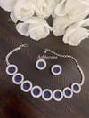 Celebrity inspired CZ choker set