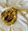 Golden color potli bag