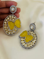 Polki butterfly earrings