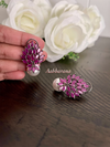 CZ stud earrings