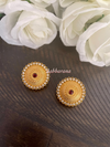 CZ stud earrings