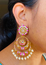 Designer chandbali design earrings