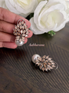 CZ stud earrings