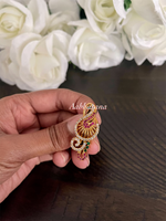 CZ saree pin