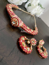 Rajwadi hasli necklace set