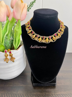AD elephant jumka necklace set